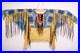 Old American Handmade Beige Buckskin Suede Beaded Powwow Regalia War Shirt NS95