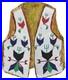 Old American Style Handmade Beaded Front Powwow Regalia Vest BV917