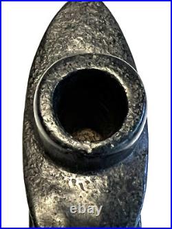 Original Antique Native American Indian Canoe Smoking Pipe Artifact