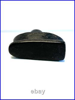 Original Antique Native American Indian Canoe Smoking Pipe Artifact