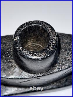 Original Antique Native American Indian Canoe Smoking Pipe Artifact