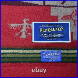 Pendleton Wool Pillow Sham, Rock Art Design, Standard Size, New With Tags