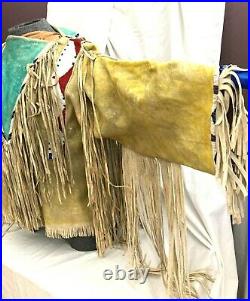 Plains Indian Fringed Beaded War Shirt