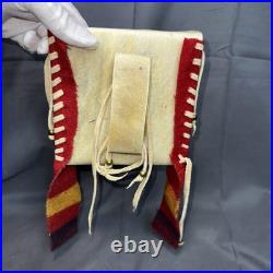 Plains Native American Parfleche Bag Indian Rawhide Painted Document Pouch Nice