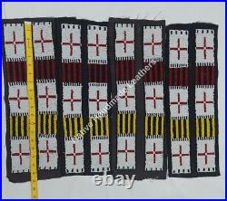 Powwow Handmade American Sioux Bead work for War Shirts / Pants / Leggings BS19