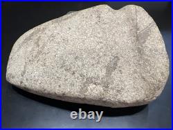 Prehistoric Native American Indian 7-inch Stone 3/4 Grooved Axe Head Artifact