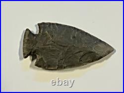 Prehistoric Native American Indian Flint Point & Bannerstone COA 4