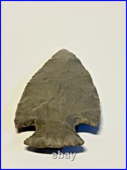 Prehistoric Native American Indian Flint Point & Bannerstone COA 4