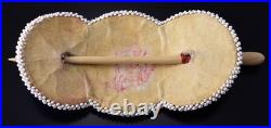 Preowned Native American Handbeaded Hair Piece with Bar 5D07P