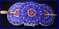 Preowned Native American Handbeaded Hair Piece with Bar 5D07P