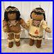 Prima Creations Weighted Native American Indian Boy Girl 24 EXCELLENT CONDITION
