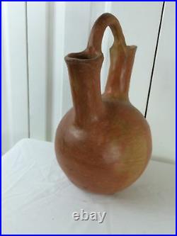 RARE Massive 12.5 H Navajo Pinon Pitch Native American Indian Wedding Vase