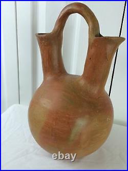 RARE Massive 12.5 H Navajo Pinon Pitch Native American Indian Wedding Vase