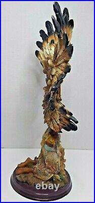 Rare 15 Tall Native American Woman withwings Female Statue/Figure