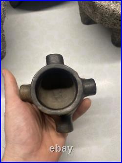 S5734 VINTAGE NATIVE AMERICAN CATAWBA PIPE 4 MAN CEREMONY PIPE Carolinas