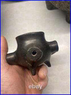 S5734 VINTAGE NATIVE AMERICAN CATAWBA PIPE 4 MAN CEREMONY PIPE Carolinas