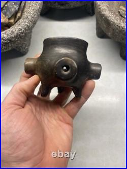S5734 VINTAGE NATIVE AMERICAN CATAWBA PIPE 4 MAN CEREMONY PIPE Carolinas