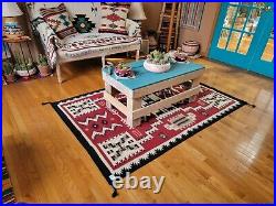 Sale! Native American Aztec-Navajo Rug Style HandWoven Wool R-001 New