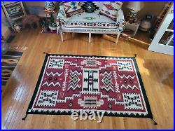 Sale! Native American Aztec-Navajo Rug Style HandWoven Wool R-001 New