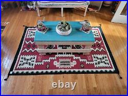 Sale! Native American Aztec-Navajo Rug Style HandWoven Wool R-001 New