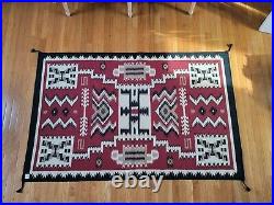 Sale! Native American Aztec-Navajo Rug Style HandWoven Wool R-001 New