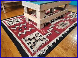 Sale! Native American Aztec-Navajo Rug Style HandWoven Wool R-001 New