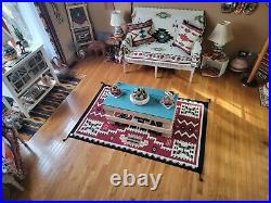 Sale! Native American Aztec-Navajo Rug Style HandWoven Wool R-001 New