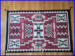 Sale! Native American Aztec-Navajo Rug Style HandWoven Wool R-001 New