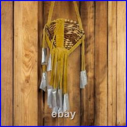 Set of 3 Apache or Yavapai-Apache Mini Burden Basket Rattles with Cones
