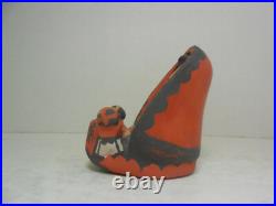 Signed Jemez Pueblo Storyteller Figurine Statue Native American Indian Five Kids