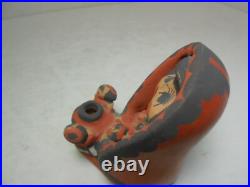 Signed Jemez Pueblo Storyteller Figurine Statue Native American Indian Five Kids
