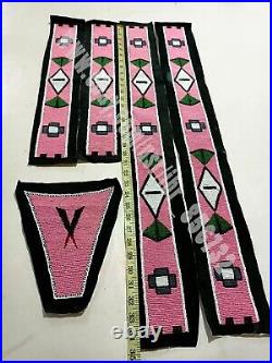 Sioux Bead work Legging War Shirts Pants Native American Powwow Regalia Handmade