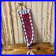 Sioux Tribe Native American Indian Beaded Knife Sheath Suede Leather Cover