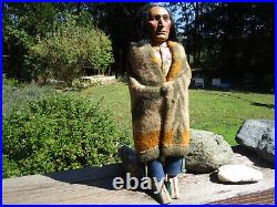 Skookum Bully Good American Indian Figure 12 Tall USA Free Shipping