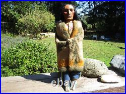 Skookum Bully Good American Indian Figure 12 Tall USA Free Shipping