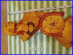 Stu Martin 14 Wood Carved Native American Indian Carving