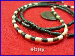 TUBE BEAD 25 STRAND NEW YORK TRADE BEADS Authentic Indian Relics