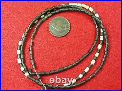 TUBE BEAD 25 STRAND NEW YORK TRADE BEADS Authentic Indian Relics