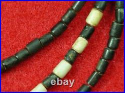 TUBE BEAD 25 STRAND NEW YORK TRADE BEADS Authentic Indian Relics