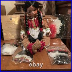 Timeless Collection Native American Indian Doll Flying Eagle By Nanci