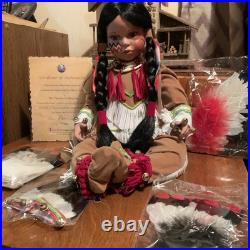 Timeless Collection Native American Indian Doll Flying Eagle By Nanci