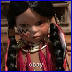 Timeless Collection Native American Indian Doll Flying Eagle By Nanci