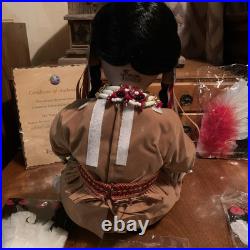 Timeless Collection Native American Indian Doll Flying Eagle By Nanci