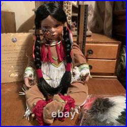 Timeless Collection Native American Indian Doll Flying Eagle By Nanci