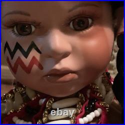 Timeless Collection Native American Indian Doll Flying Eagle By Nanci
