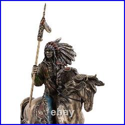 Top Collection Mandan Indian Chief Statue- Native American Sculpture in Premi