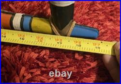 Two Native American Indian Hand Carved Peace Pipes