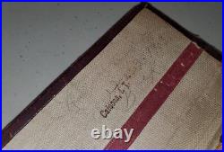VINTAGE CATOOSA I. T. INDIAN TERRITORY OKLAHOMA BILLFOLD WALLET With EAGLE vafo