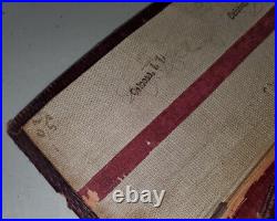VINTAGE CATOOSA I. T. INDIAN TERRITORY OKLAHOMA BILLFOLD WALLET With EAGLE vafo
