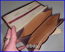 VINTAGE CATOOSA I. T. INDIAN TERRITORY OKLAHOMA BILLFOLD WALLET With EAGLE vafo